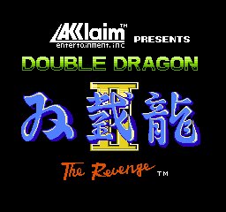 Double Dragon II - control hack
