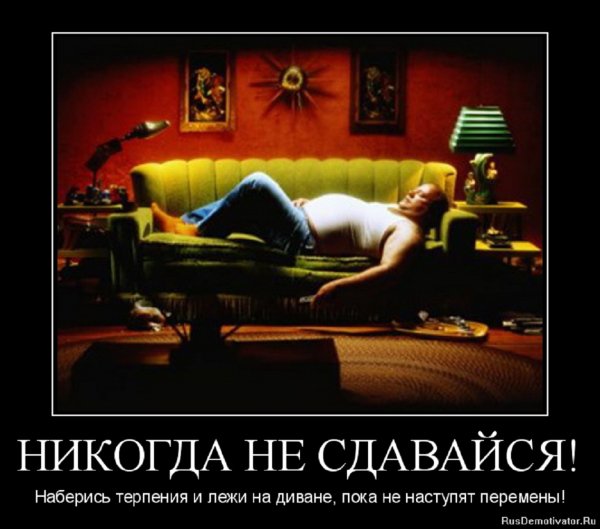 Никогда не сдавайся