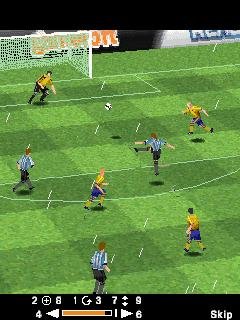 3D Real Football 2008 240x320
