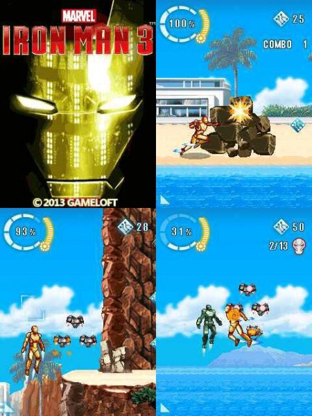 Ironman3 240x400 Nokia Asha 305ts