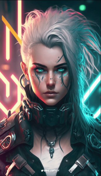 Cybеrpunk girl