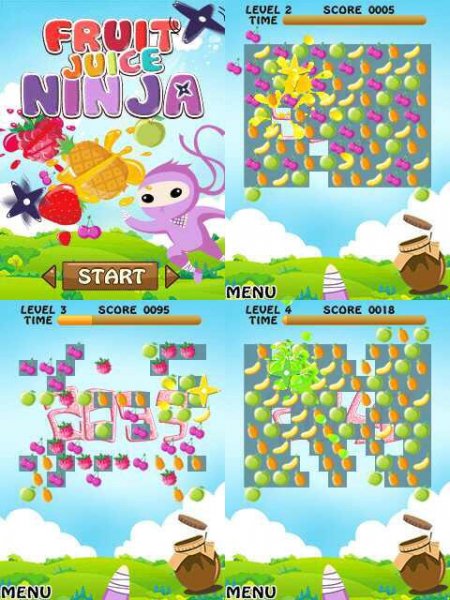 Fruit Juice Ninja 240x320