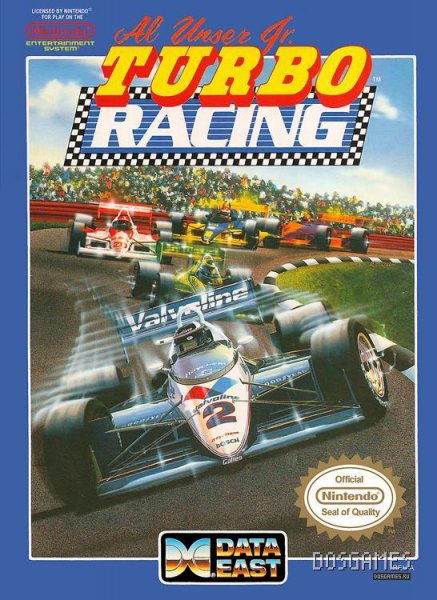 Al Unser Jr. Turbo Racing (dendy 8bit)