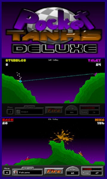 Pocket Tanks Deluxe v2.1.2 (315 weapons