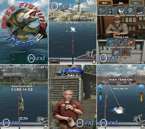 Bass Fishing Mania 2 s40v3 240x320