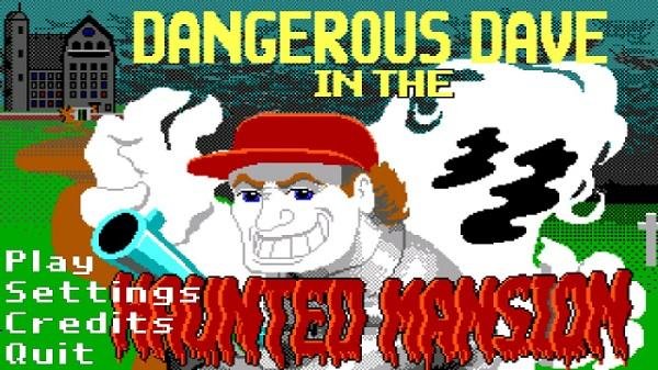Dangerous Dave In The Haunted Mansion