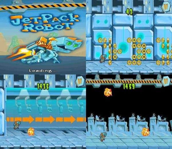 Jet Pack Robot 240x320