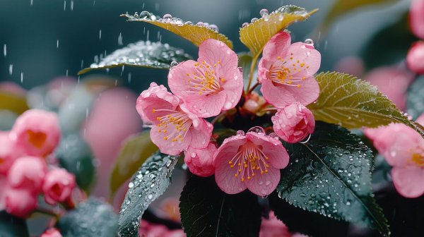 Macrography-water-drops-free-photo