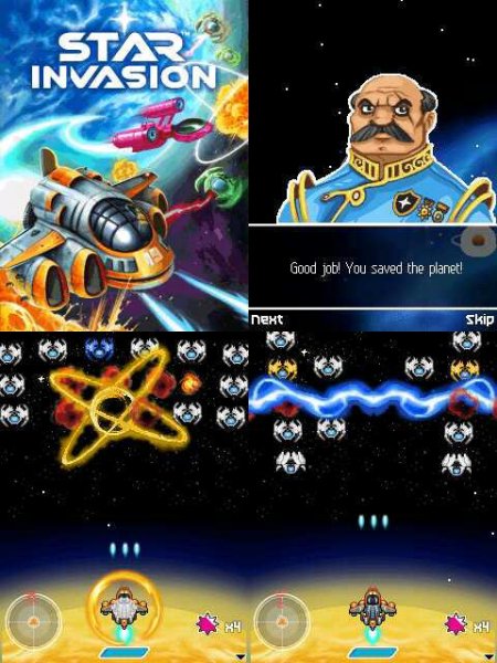 Star Invasion 240x320