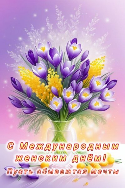 С 8 марта