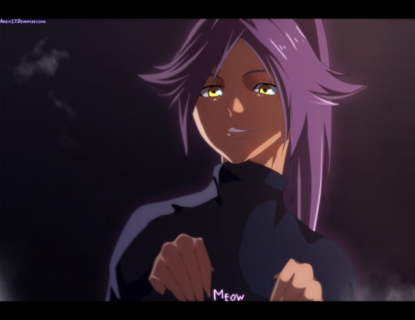 yoruichi shihoin bleach color by airest27-d8vy