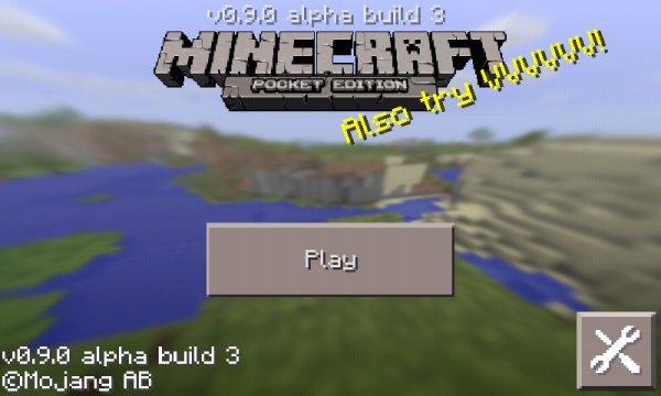 MC:PE 0.9.0 Build 3