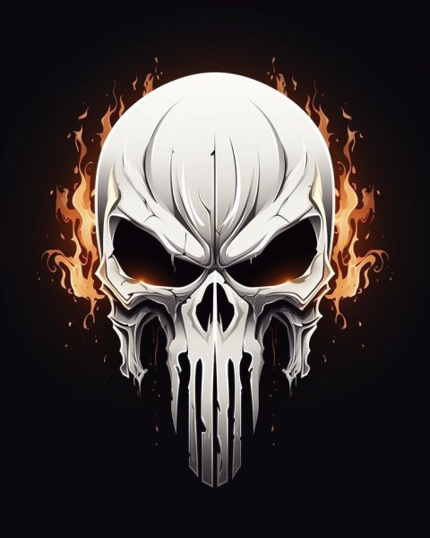 Skull necklace
