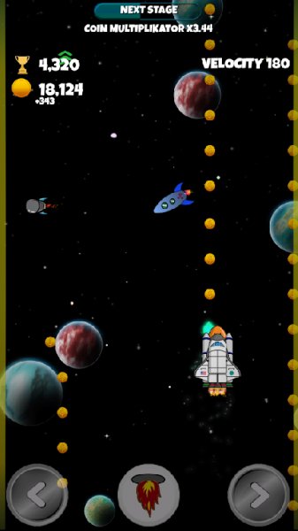 Into Space Race (Unreleased) v1.0.0 [Мод много денег]
