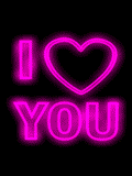 neon love hea