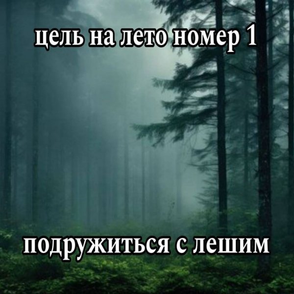 Хочешь подружиться с лешим?