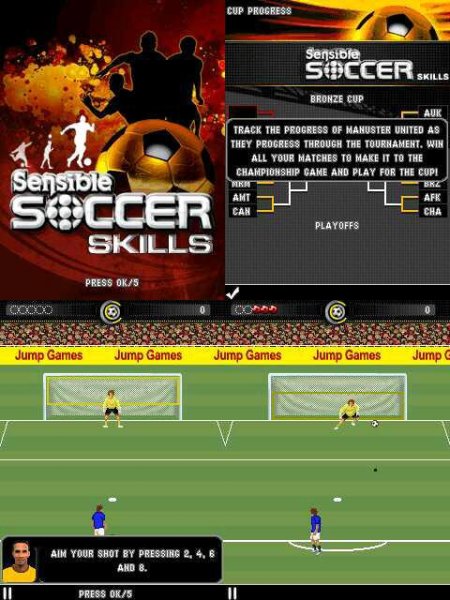 Sensible Soccer Skills 240x320 s40v3