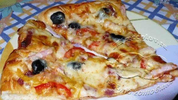 ПИЦЦА С КОЛБАСОЙ
