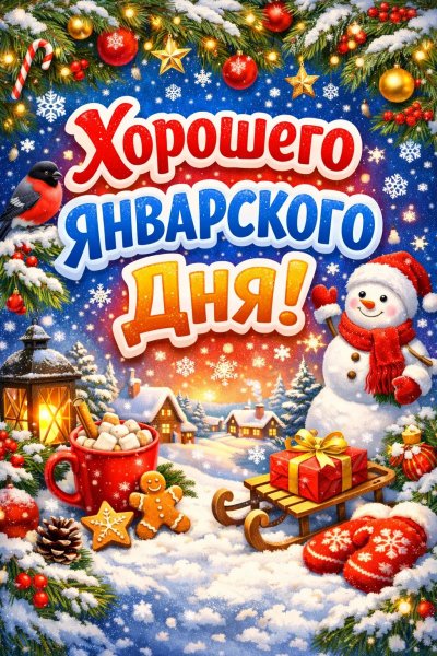 Хорошего январского дня