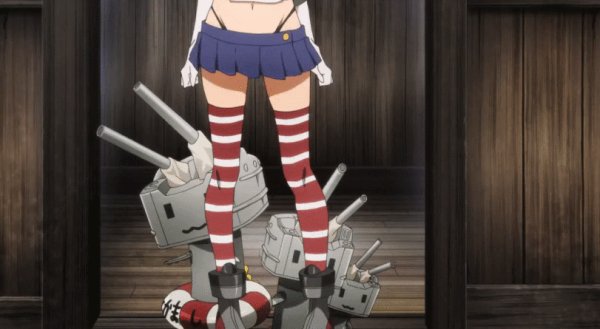 Shimakaze-Kantai-Collection-Anime-гифки-