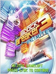 BlockBreaker3Unlimited RUS Nokia 176х208