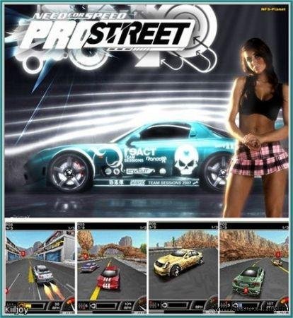 3D NFS Pro Street RUS Nok s40 240x320