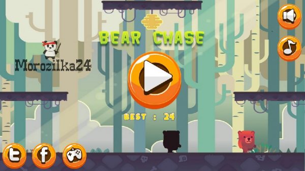 Bear chase