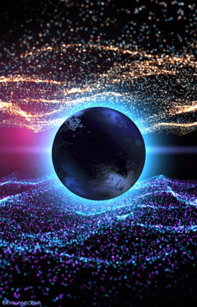 (Design graphics - Neon Planet 1