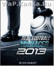 Real Footbal manager2013 D600 руская вер