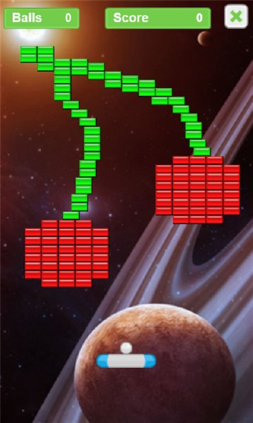 arkanoid - bricks in space v 1.0
