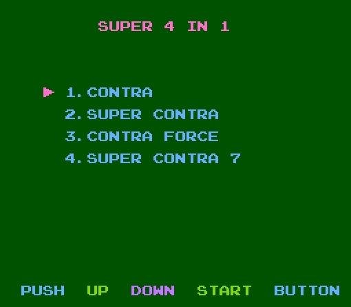 Super 4-in-1 Contra