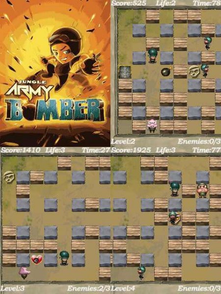 Jungle Army Bomber 240x320 6280