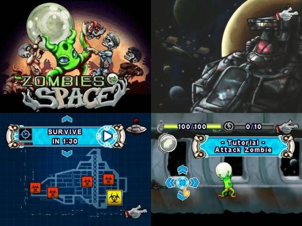 Zombies In Space 360x640