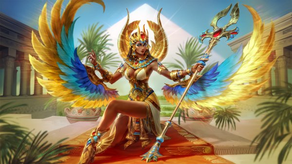 Scebiqu (Саймон Эркер) - SMITE Isis