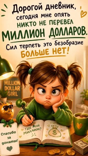 Где мой миллион?