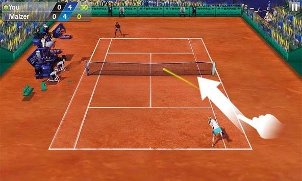 Tennis 3D 1.7.0.[мод много денег]