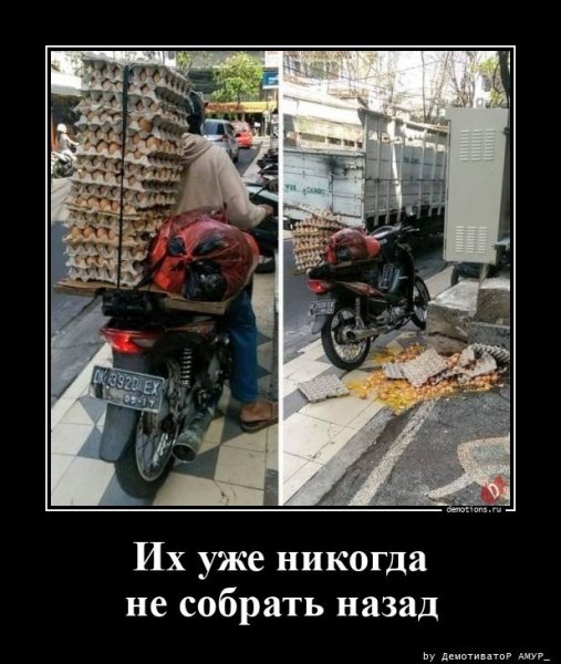 Их никогда не собрать назад