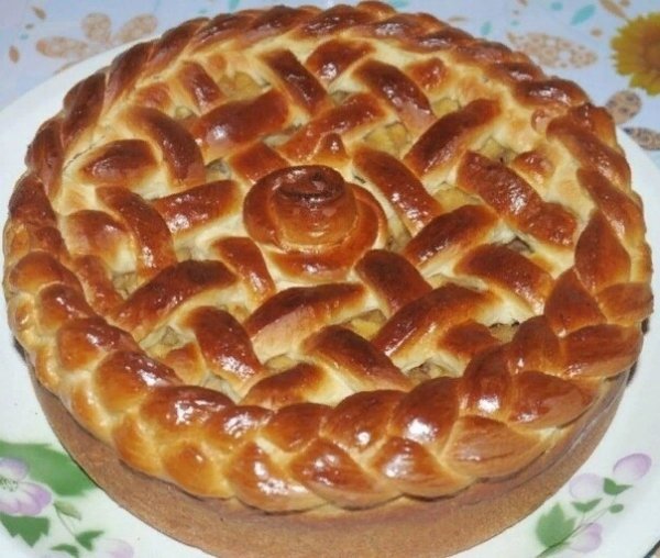 Пирог с яблоками