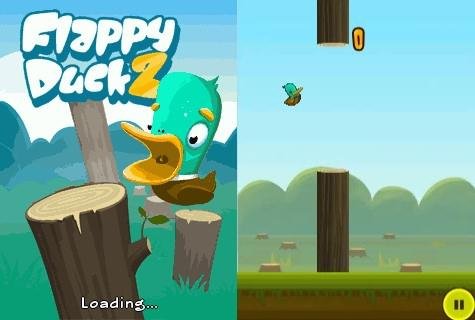 Flappy Duck 2 128x160