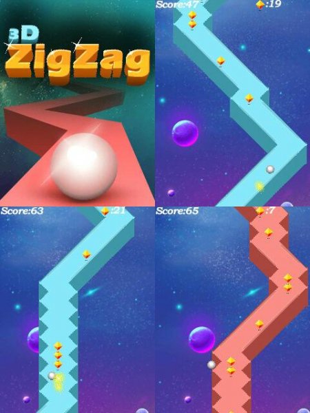 3D ZigZag 240x320