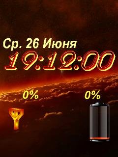 Clock Date Battery