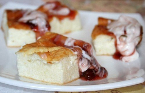 Фантастически вкусная творожная запеканка