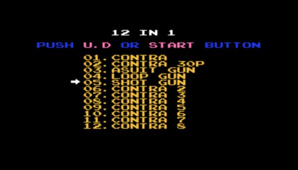 Contra 12-in-1