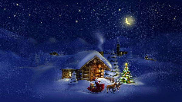 novyj-god-santa-klaus-santa-klaus-oleni-domiki-zima-sneg-elki