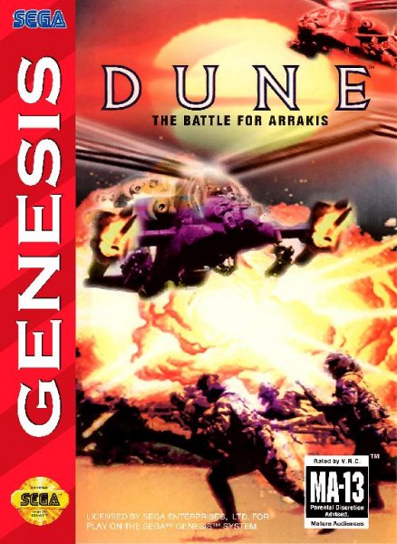 Dune the battle for arrakis (Rus) Sega MD GEN