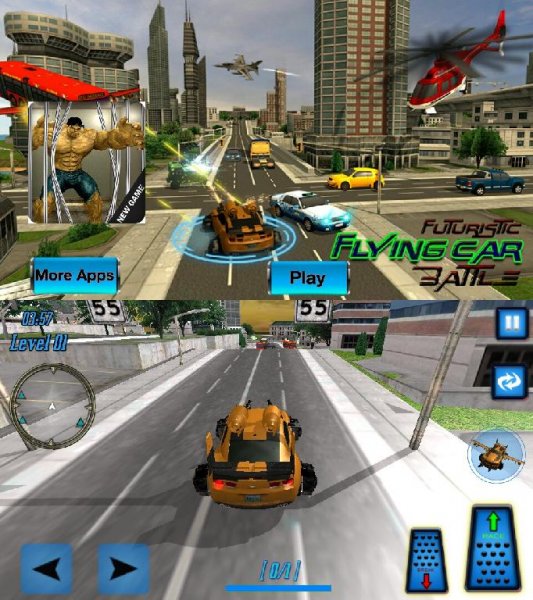 Futuristic Flying Car Battle v1.1(3)