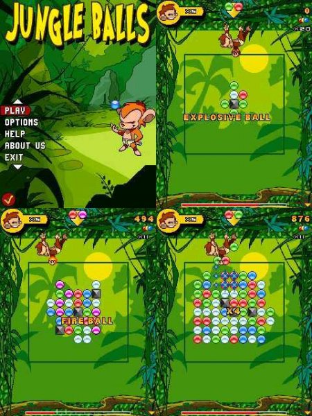 Jungle Balls 128x160 6101