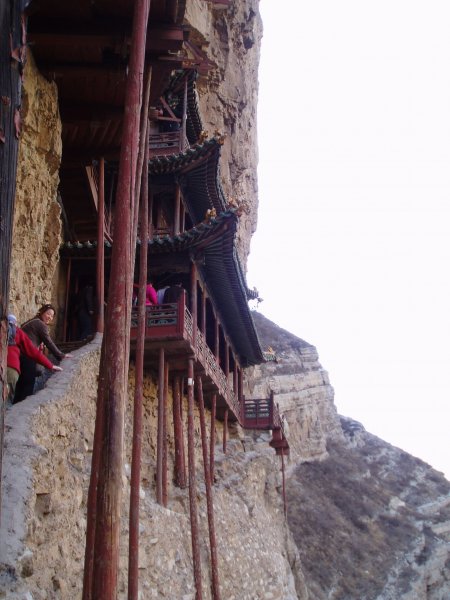 Heng Shan Hanging Monastery Detail