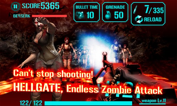 GUN ZOMBIE HELLGATE v 5.3 (Mod Money)