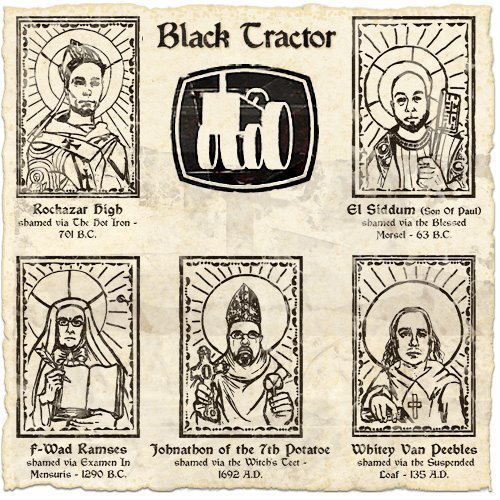 Black Tractor - Numbers